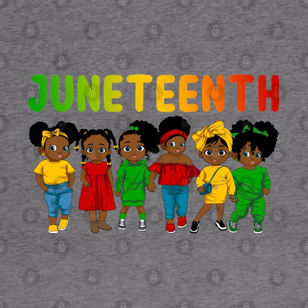 Juneteenth Ancestors Black African American Flag Pride by FayeDavis